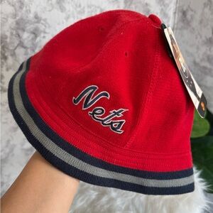 NIKE NEW JERSEY NETS BUCKET HAT- NWT VINTAGE 90’s- PRIOR TO MOVING TO BROOKLYN